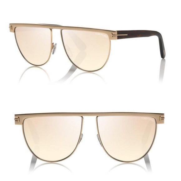 New Tom Ford Stephanie-02 Aviator Sunglasses - Picture 9 of 17